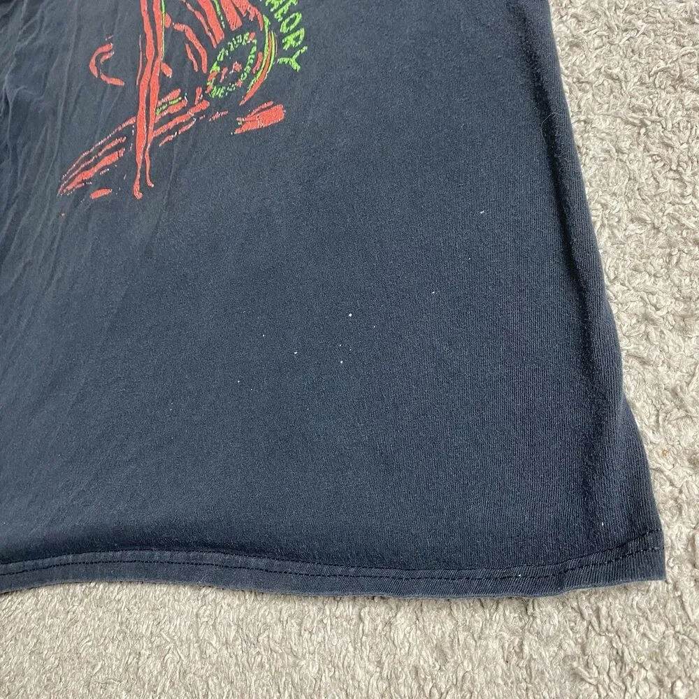 A Tribe Called Quest The Low End Theory T Shirt Men's Sz L Black Music Tee Neon